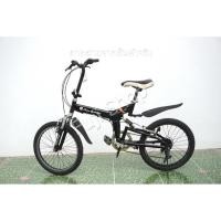 ราคา จักรยานพับได้ญี่ปุ่น - ล้อ 20 นิ้ว - มีเกียร์ - มีโช๊ค - Lamborghini - สีดำ [จักรยานมือสอง] (42258443490)