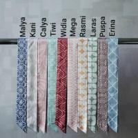 ราคา ผ้าพันคอ/ผ้าพันคอคอ/twilly Batik Satin Silk (28815942561)