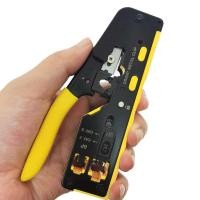 ราคา คีมย้ำเข้าหัวแลน คีมตัดสายแลน คีมย้ำหัวแลนมัลติฟังก์ชั่น RJ45 สำหรับหัว 8P6P ใช้ได้ทั้ง CAT5E/CAT6/CAT6A/CAT7 พร้อมส่ง (25518705417)