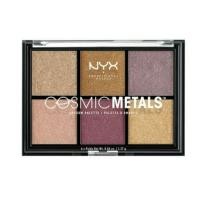 ราคา ของแท้!!! NYX COSMIC METALS SHADOW PALETTE. 6สี (8109917265)