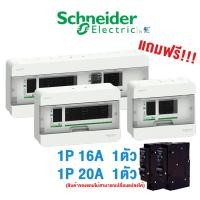 ราคา Schneider ตู้คอนซูเมอร์ยูนิต สแควร์ดี รุ่น Classic+ 4 , 6 , 10 , 14 , 18 ช่อง ฝาใส (ตู้เปล่า) แถมลูกย่อย 16A-1 , 20A-1 (17870687426)