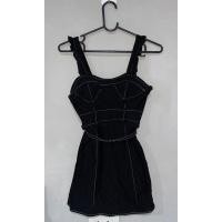 ราคา เดรสสั้นสายเดี่ยวสีดำ (19080136990)