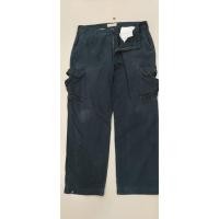 ราคา 42กางเกงผู้ชายCARGOขายาวขนาดXLรอบเอว38นิ้ว สีน้ำเงินดำ Cargo Pants ผ้าหนา100 (27185941045)