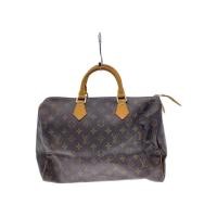 ราคา LOUIS Vuitton Boston bag 1) Speedy Bandolière 35_Monogram Canvas_BRW pvc Direct from Japan มือสอง (42615820059)