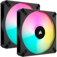 ราคา Corsair AF140 RGB ELITE Dual Pack with Lighting Node CORE XT PC Case Fan CO-9050156-WW FN1862 Black (27491134193)