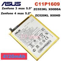 ราคา แบตเตอรี่ Asus Zenfone 4 Max 5.2 ZC520KL X00HD / Asus Zenfone 3 Max 5.5 ZC520KL X00HD C11P1609 4120mAh (17169061559)