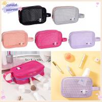 ราคา กระเป๋าเครื่องสําอาง ซีเอ็มเอ็กซ์ กระเป๋าแต่งหน้าซิปตาข่ายแบบพกพาพร้อมหูหิ้วกระเป๋าเก็บอุปกรณ์อาบน้ําความจุขนาดใหญ่ (43508675353)