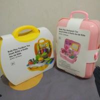 ราคา กล่องเครื่องมือบทบาทเล่นและกระเป๋าเป้สะพายหลัง Miniso (12864779276)