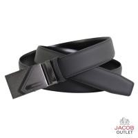 ราคา JACOB เข็มขัดชาย สีดำด้าน ดีไซน์คลาสสิก รุ่น 52201 (40719008767)