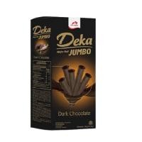 ราคา เดก้า เวเฟอร์ โรล จัมโบ้ ดาร์ก ช็อกโกแลต Deka Wafer Roll Jumbo Dark Chocolate 160g (11112028386)