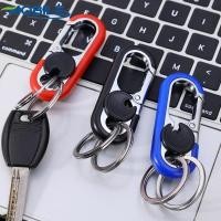 ราคา [ แนะนํา] แหวนกุญแจรถ - พวงกุญแจธุรกิจแฟชั่น - จี้เอวหนังผู้ชาย - พวงกุญแจโลหะแหวนคู่ - หัวเข็มขัดแขวนเอวป้องกันการสูญหาย (27271026392)