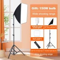 ราคา Lampu ไฟสตูดิโอ Softbox โคมไฟการถ่ายภาพ Softbox ชุด Led Professional Softbox 60X90 สําหรับแสงสตูดิโอถ่ายภาพ (26291729217)