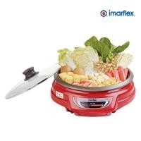 ราคา หม้อสุกี้ หม้อสุกี้ imarflex รุ่น LP-846 สีแดง ความจุ 3 ลิตร *** ลดล้างสต็อก *** (2413548467)
