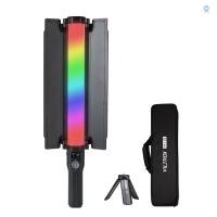ราคา VILTROX H18 RGB Light Stick หลอดไฟสองด้าน 18W LED Video Light Wand มือถือเติมแสง 2800K-6800K หรี่แสงได้ 26 ฉากผล APP ควบคุมที่ถอดออกได้ Barndoor Mini Tri (41000926590)