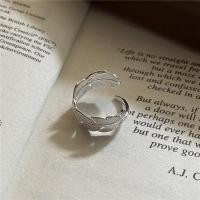 ราคา ขายส่ง ส925 แหวนเงินแท้หญิงญี่ปุ่นเกาหลี โมริ สไตล์หวานน่ารักขนนกแหวนแหวนหางแหวนเปิดปรับ4.6 (40567639890)