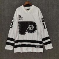 ราคา Hockey Jersey Harajuku Retro Hockey Jersey hiphop Loose Jersey เสื้อยืดแขนยาวเสื้อกีฬา (40616896689)