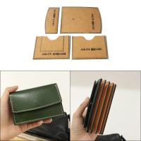 ราคา Retro กระเป๋าสตางค์กระเป๋ากระดาษคราฟท์แม่แบบ DIY กระเป๋าสะพายข้างเครื่องมือรุ่นหนังหัตถกรรม (41168662432)