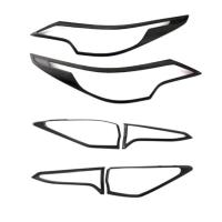 ราคา ครอบไฟหน้า+ครอบไฟท้าย ฟอร์จูนเนอร์ใหม่ ปี 2015-2019 สีดำด้าน (6611011802)