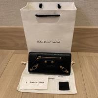 ราคา CO220403070] Balenciaga / Classic City Long Flap Wallet GHW (21209897867)