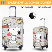 ราคา Snoopy ผ้าคลุมกระเป๋าเดินทาง ป้องกันรอยขีดข่วน ลายแมวน่ารัก ขนาด Luggage Cover 18 20 22 24 26 28 30 32 นิ้ว LF18 (26884403040)