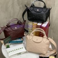 ราคา LONGCHAMP LE PLIAGE CUIR MINI TOP-HANDLE BAG แท้ %ส่ง free EMS (7138567903)