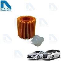 ราคา กรองน้ำมันเครื่อง Toyota โตโยต้า Camry 2012-19,Alphard,Vellfire 2015-19,Lexus By D Filter (DO250) (1617559468)