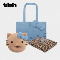 ราคา [พรีออเดอร์] เซ็ตหมอนรองคอ+ผ้าห่มคิตตี้ hello kitty x tbh (29840069593)