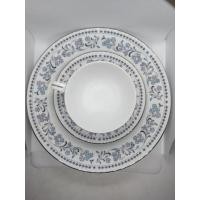 ราคา เซ็ท Noritake Nippon Toki Kaisha JAPAN Blue Waltz ขอบเงิน (22041045870)