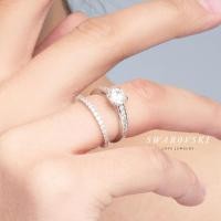 ราคา ♞สินค้าพร้อมส่งในไทยSwarovskiแท้ แหวน Swarovski สวารอฟส ของแท้ 100% แหวนผู้หญิง แหวนแฟชั่น ของ (24678057247)