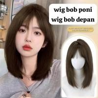 ราคา วิกผมสั้นบ๊อบ หน้าม้าหน้า วิกผมบ๊อบ หน้าม้า (40117165322)