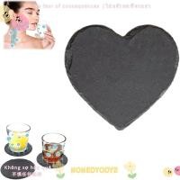 ราคา NONEDYODYE ทัวร์มาลีน Lymphatic Detoxing Coaster, Pure Natural Slate สีดําสี Detoxing Tourmaline อัญมณี Coaster, ปรับปรุงร่างกายส่งเสริมล้างพิษ (43920682715)