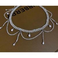 ราคา สร้อยคอเพชรระย้าสวยงามวิบวับ พร้อมส่งจากกรุงเทพ (29760839944)