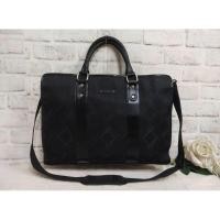 ราคา กระเป๋า ELLE HOMME ผ้าแต่งหนังแท้ 2ช่องหลัก 3ย่อย หลัง 1ช่อง ราคา : 750 กว้าง 17นิ้ว สูง 10.5นิ้ว ฐาน 7นิ้ว (24319504573)