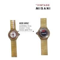 ราคา นาฬิกาข้อมือ Misani Analog Quartz มือสอง Swiss made (42469009591)