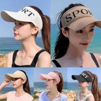 ราคา หมวกเปิดศีรษะ หมวกเปิดหัว หมวกไวเซอร์ หมวกใส่วิ่ง หมวกสำหรับวิ่ง หมวกนักวิ่ง Visor Cap Hats เกาหลีหมวกแฟชั่น (25333547733)