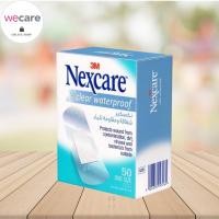 ราคา 3M nexcare Clear Waterproof Bandages 50ชิ้น/กล่อง เน็กซ์แคร์ พลาสเตอร์ใส กันน้ำ (6342738058)