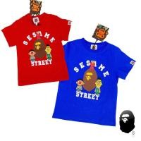 ราคา ️Baju AAPE A BATHING APE BAPE Baby Milo Tshirt Kids Fashion Boy Clothes Tops เสื้อยืด Baju T shirt Budak (29490117344)