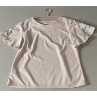 ราคา เสื้อสีครีมปักแขนงานป้าย Kwan Shop (26420529512)
