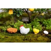 ราคา [MC329] ตุ๊กตุ่นจิ๋ว แม่ไก่ และลูกเจี๊ยบ (1 เซต ราคา 30 บาท) (1736427390)