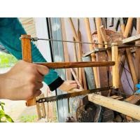 ราคา เลื่อยคันธนู เลื่อยคันธนูทรงโบราณ โครงไม้ทำจากไม้ประดู่ เเข็งเเรงทนทาน ด้ามจับถนัดมือ ขนาด12นิ้ว งานทำมือ (28967844691)