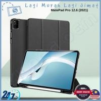 ราคา Huawei MatePad Pro 12.6 2021 DUX DUCIS DOMO Flip Stand Cover เคสแท็บเล็ตอัจฉริยะพร้อมที่ใส่ดินสอ (40602450226)
