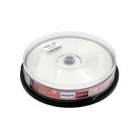 ราคา PHILIPS DVD-R+R แผ่นไรท์แผ่นเปล่า 16 speed 4.7G บาร์เรล 10 แผ่น (25502851164)