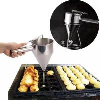 ราคา เครื่องบีบแป้ง เครื่องหยอดแป้งทำขนม กระบอกหยอดสแตนเลส +ฟรีขาตั้ง พร้อมส่ง (8178275335)
