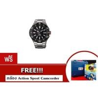 ราคา ORIENT นาฬิกาข้อมือ รุ่น SEL07002B0 - Black/Silver (ฟรีAction Sport Camcorder) (295576594)