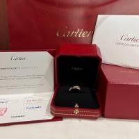 ราคา แหวน Cartier Trinity Ring , Small Model ทองคำ3สี18K ไซส์ 56# กล่องและการ์ดไทย2022 (16256907394)