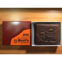 ราคา กระเป๋าสตางค์หนังแท้ Bovi's สีน้ำตาล (11082672703)