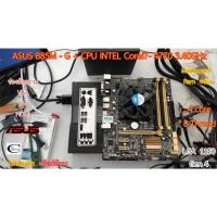 ราคา Mother board ASUS B85M-G LGA 1150 ++((CPU Corei7- 4770 3.40GHz)) Ram 4ช่อง สภาพดี ราคารวม CPU ไม่ขายแยก (24373749629)