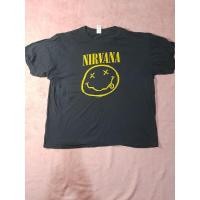 ราคา เสื้อยืด มือสอง คอกลม แขนสั้น ลาย วงNIRVANA ปี 2017 สีเทาเข้ม size : XL (21494757610)