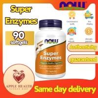 ราคา EXP:05/28 NOW Foods Supplements, Super Enzymes, Formulated with Bromelain, Ox Bile, Pancreatin and Papain 90 Capsules (43861257154)
