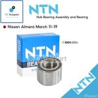 ราคา NTN ลูกปืนล้อหน้า Nissan Almera March ปี11-17 Note Cube Almera 1.0 turbo ปี17-23 / AU0766-2LX (7494817683)